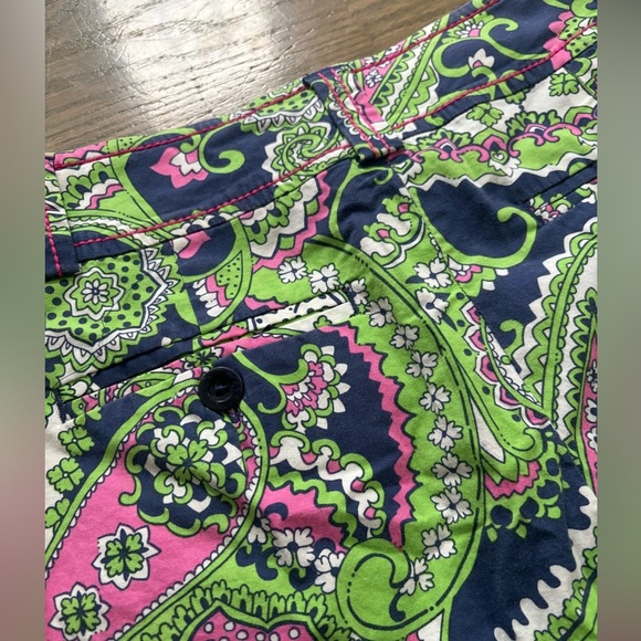 Lilly Pulitzer Randy Bermuda Royal Poinciana cotton size 2 - Picture 8 of 9